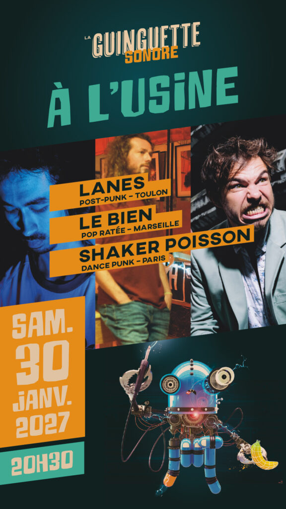 Lanes Le Bien Shaker Poisson